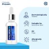 Pure Hyaluronic Acid Serum for Face with Vitamin B5 Hydrating Serum for Sensitive Skin Anti  Aging Serum Brightening Serum for Dark Spots Uneven Skin