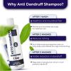 Anti Dandruff Shampoo Sulfate Free Shampoo Medicated Anti Fungal Shampoo For Itchy Flaky Dry Scalp Hair Growth Folliculitis Treatment Seborrheic Derma