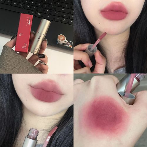 Dark Brown Matte Velvet Lip Gloss Waterproof Liquid Lipstick Nude Brown Lips Tint Mud Makeup Latte Coffee Lip Glaze Cosmetics Dark Brown Matte Velvet Lip Gloss Waterproof Liquid Lipstick Nude Brown Lips Tint Mud Makeup Latte Coffee Lip Glaze Cosmetics